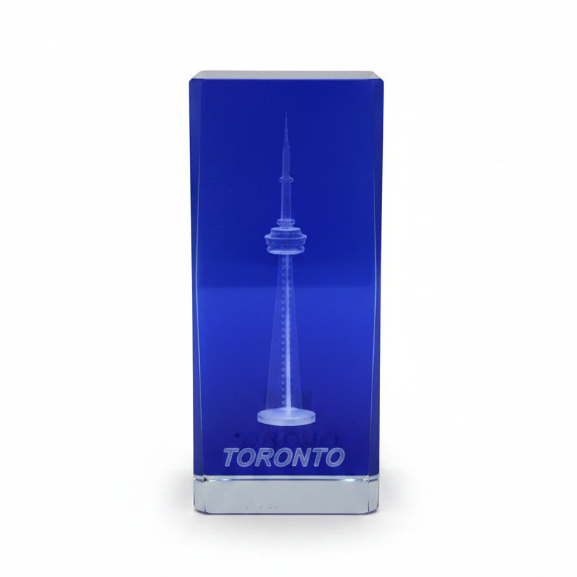 Toronto CN Tower Crystal Block